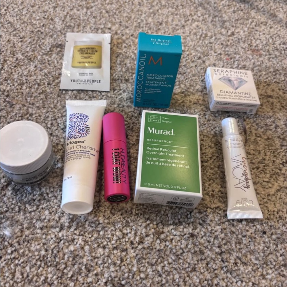 Assorted Skincare and Haircare Products